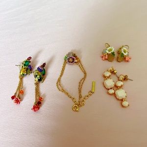 Bundle Les Nereides earrings bracelet